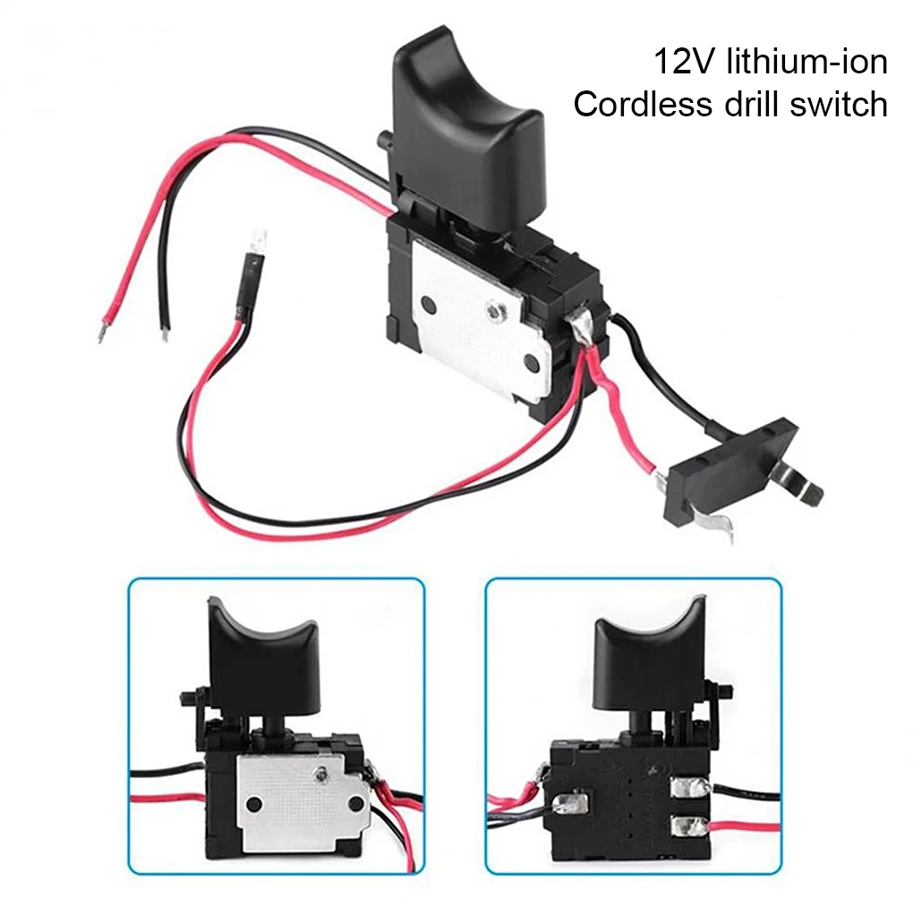 

Electric Drill Switches Speed Control Regulating Push Buttons Accessories