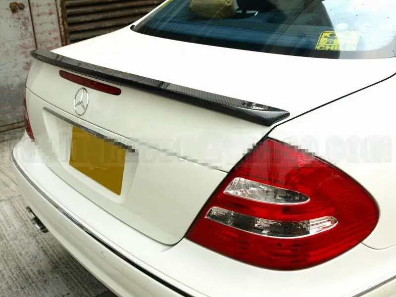 

Fit For Carbon Fiber 2003-2009 W211 E-Class "L" Rear Wing Trunk Spoiler