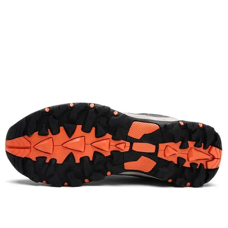 Мужская непромокаемая походная обувь для мужчин дышащие нескользящие кожаные