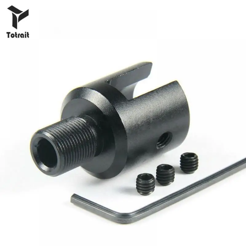 

Tactical New TOtrait Aluminum Ruger Muzzle Brake Adapter Barrel End Thread Protector .223 .308