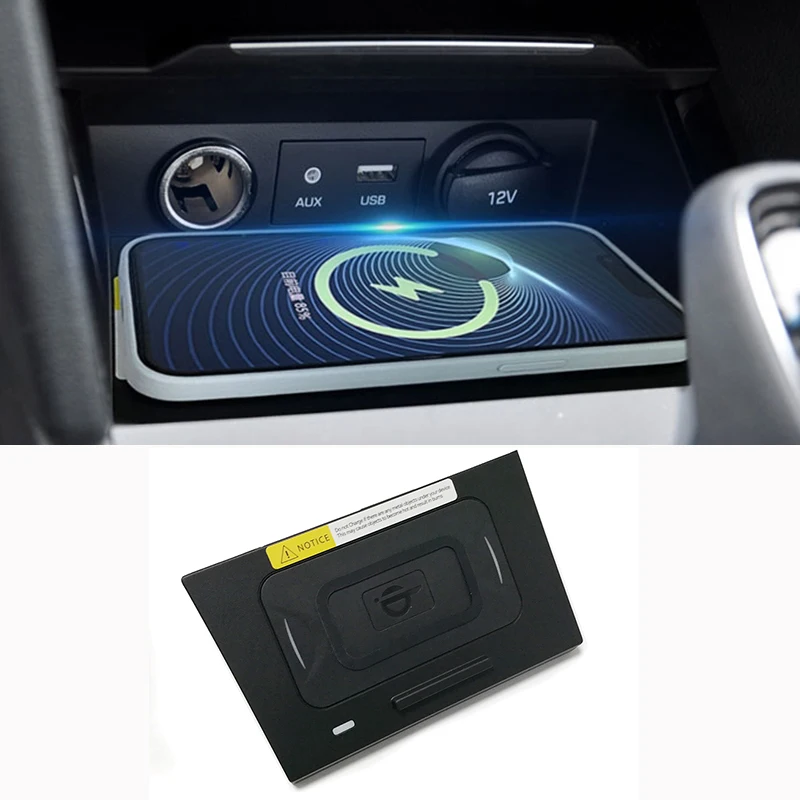 

Беспроводное зарядное устройство для Hyundai Elantra 2016 2017 2018, 15 Вт