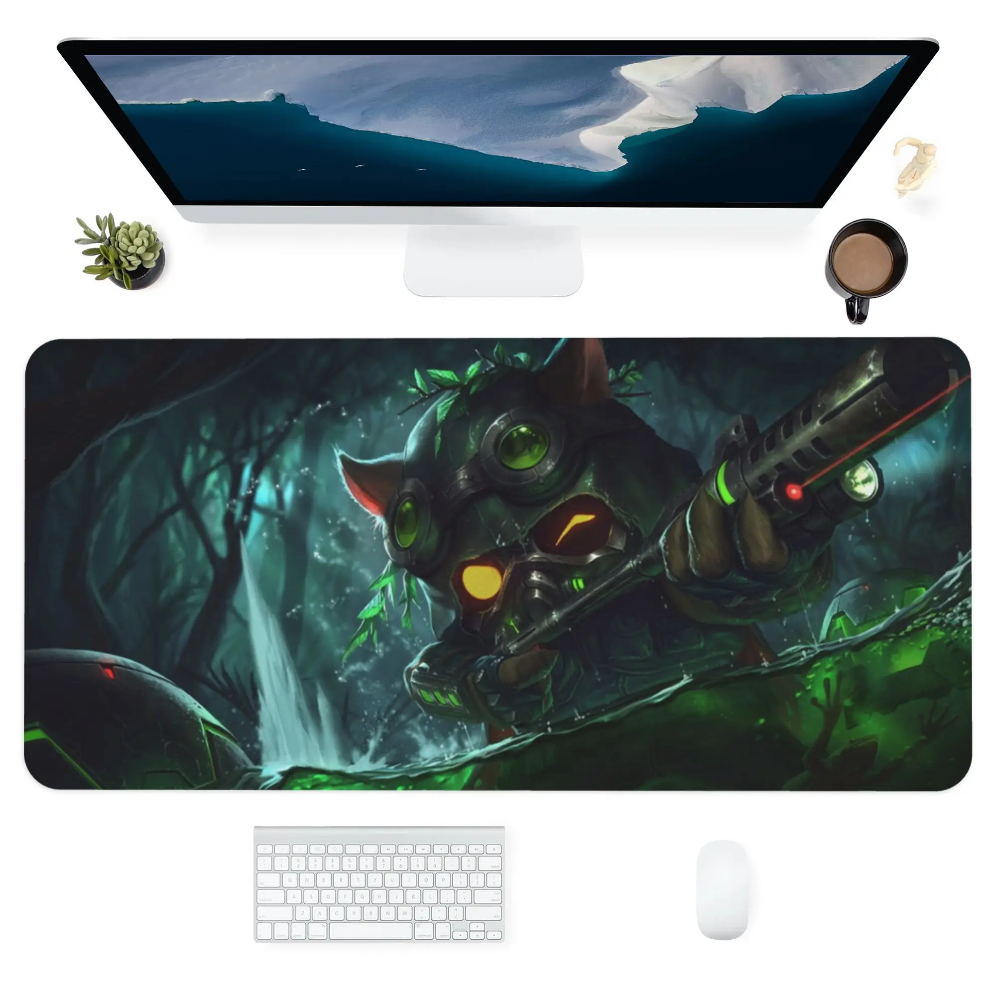 

Hot Sale LOL Gaming HD Thickened Mouse Pad LOL Gaming Anime Cartoon Animal Personality Oversized Gaming Keyboard Table Mat