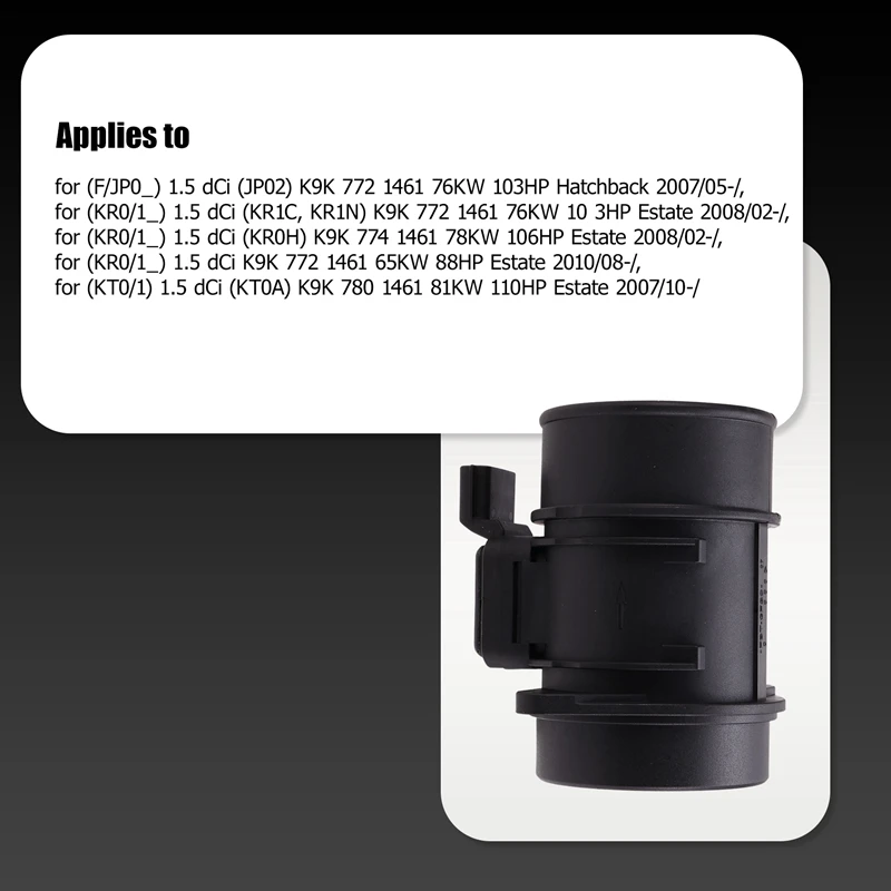 5WK97007Z автомобильный датчик массового расхода воздуха для Nissan Micra Renault Suzuki 5WK97007 H