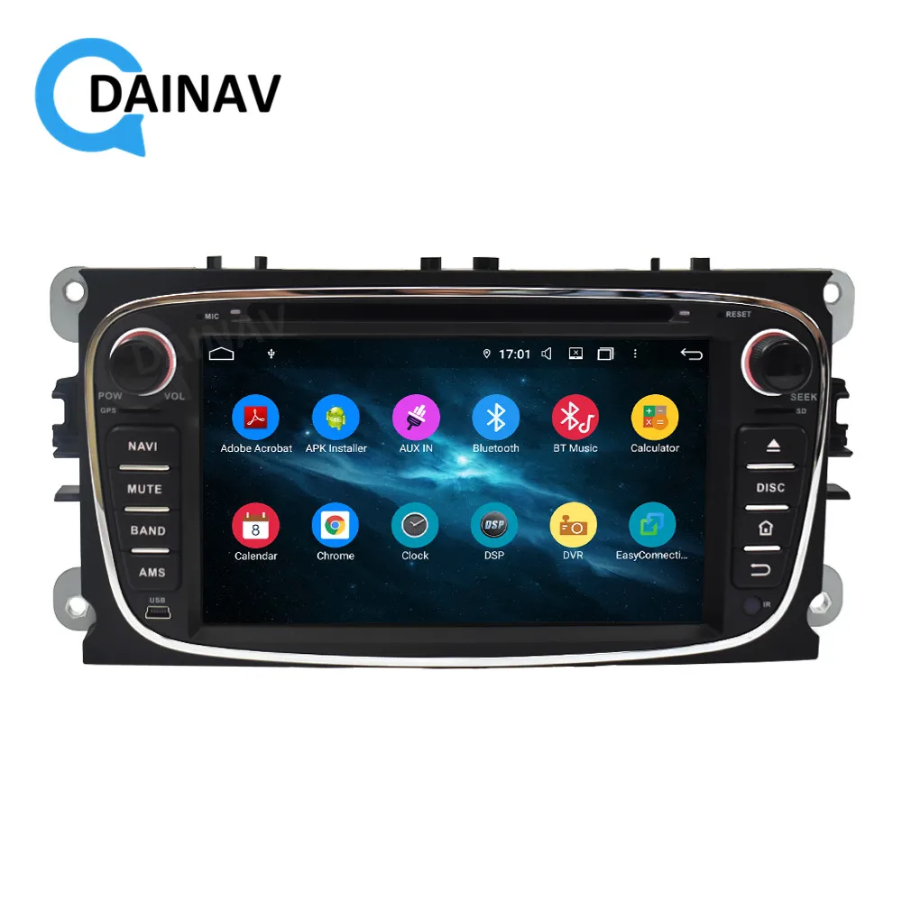 

Автомобильный стереоприемник 2 din android для Ford mondeo Tourneo Connect S-max 2007-2010 автомобильное радио мультимедийный DVD плеер GPS навигация
