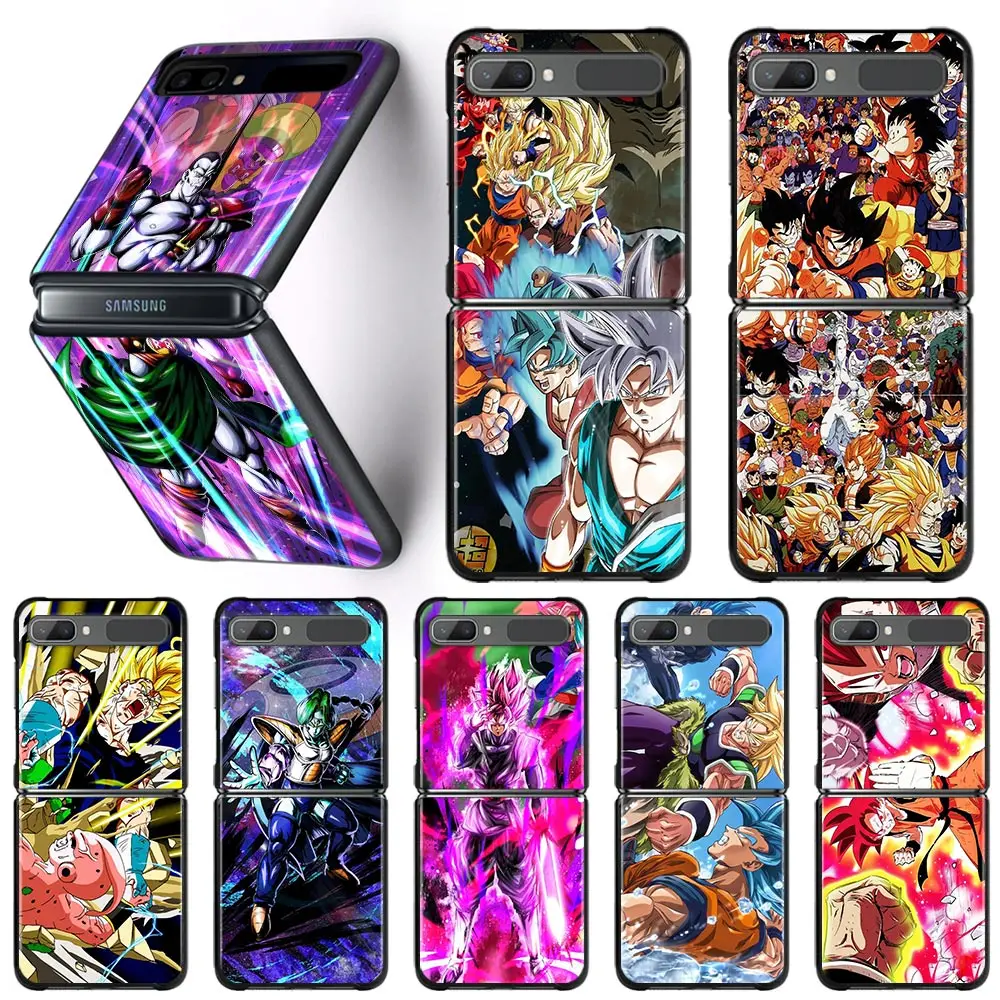 

Dragon Ball Son Goku And Oolong Phone Case For Samsung Galaxy Z Flip 3 Z Flip3 5G Hard PC Cover ZF3 zflip3 Shockproof Coque
