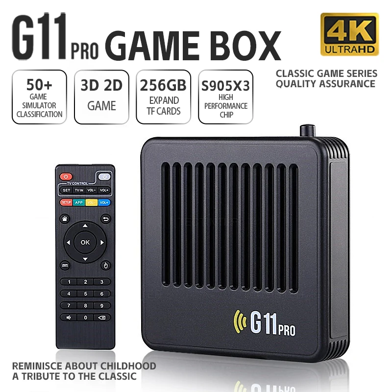 Игровая консоль G11 Pro Game Box 4K HD TV Stick