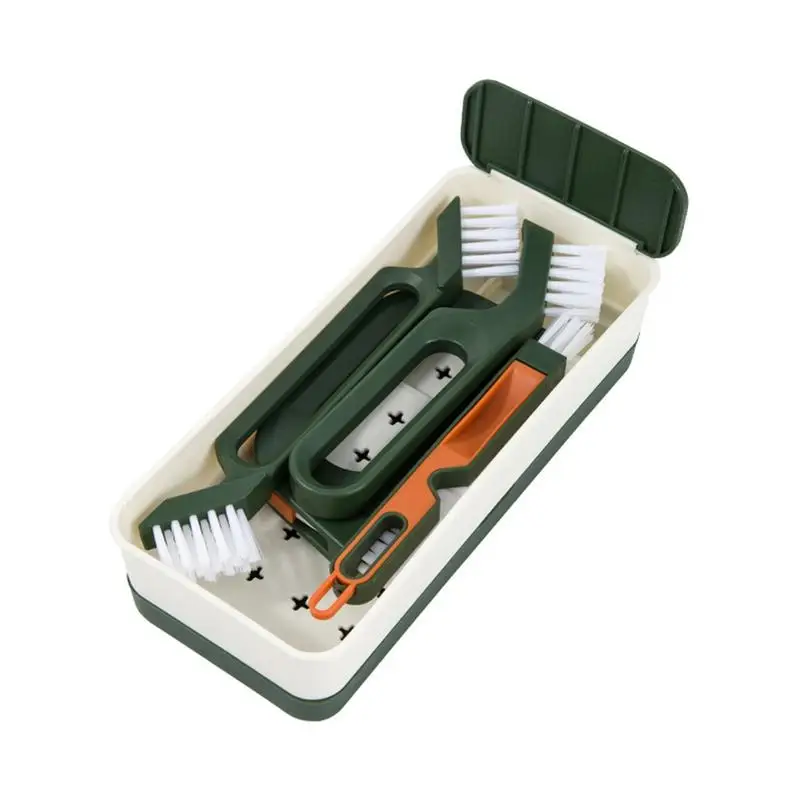 

Countertop Cleaning Brush Household Scrub Brushes For Corner Groove Multipurpose Grout Scrubbing Brush With Dense Bristles