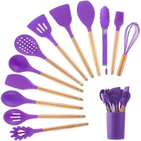 silicone kitchenware cooking utensils set non stick cookware spatula shovel kitchentool pala de concina cuisine cozinha espatula