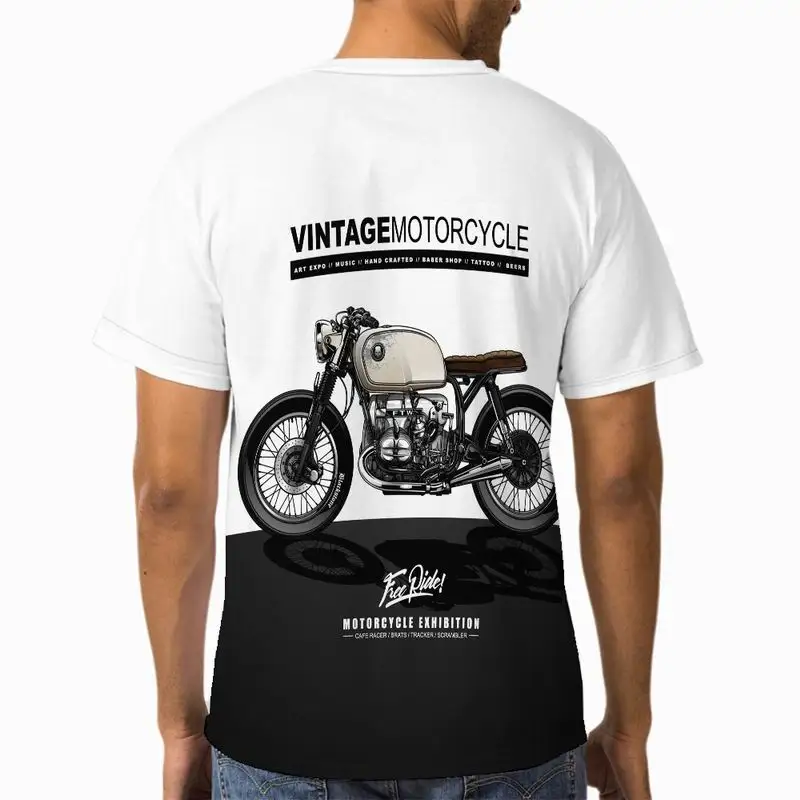 

Футболка мужская с круглым вырезом, повседневный Воздухопроницаемый свободный стильный Топ в стиле Харадзюку, с 3D-принтом, с коротким рукав...