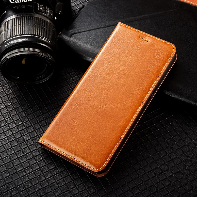 luxury genuine leather phone cases for infinix note 7 8 8i 10 11 11i 11s pro nfc magnetic cowhide flip cover with kickstand free global shipping
