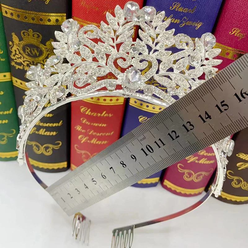 Bridal Jewelry Headdress Crown Wedding Party Accessories  Rhinestone