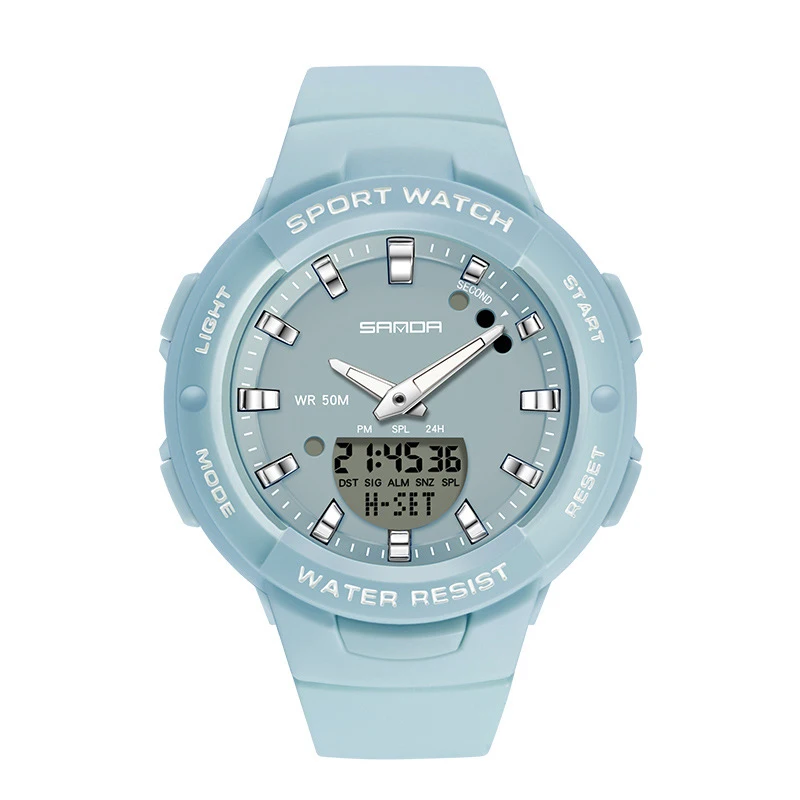 Мужские и женские студенческие часы Полимерные Наручные водонепроницаемые