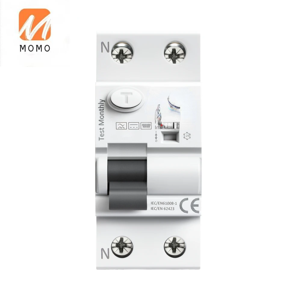 4-полюсный автоматический выключатель утечки на землю ELCB DC RCD 4P 40A 63A 30mA