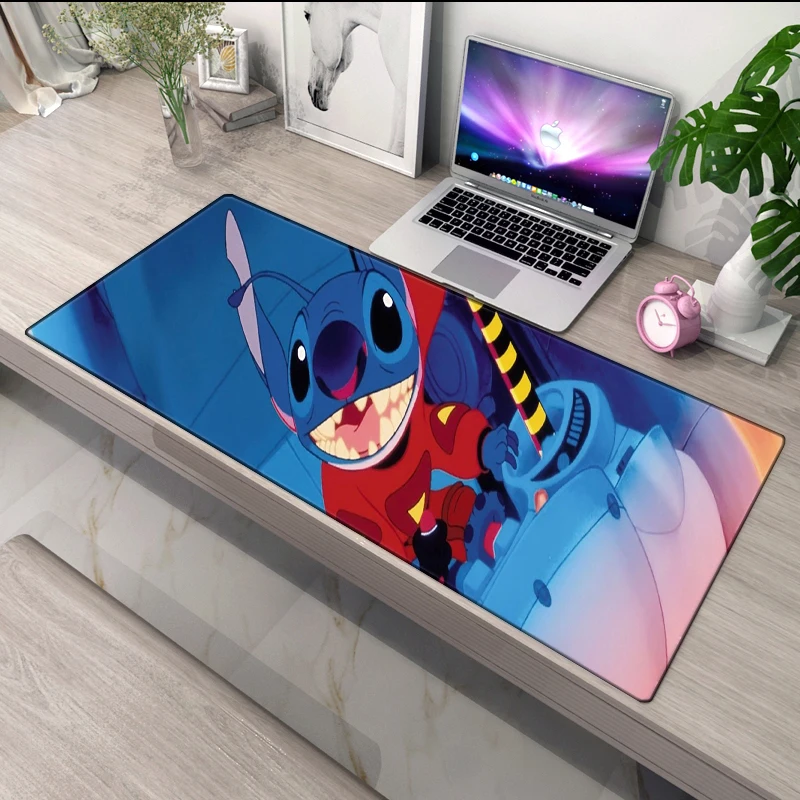 

Kawaii Stitch XXL Large Mouse Pad Anime Game Home Cool Mouse Pad Notebook Desktop Computer Accessories Game Anime Table Pad