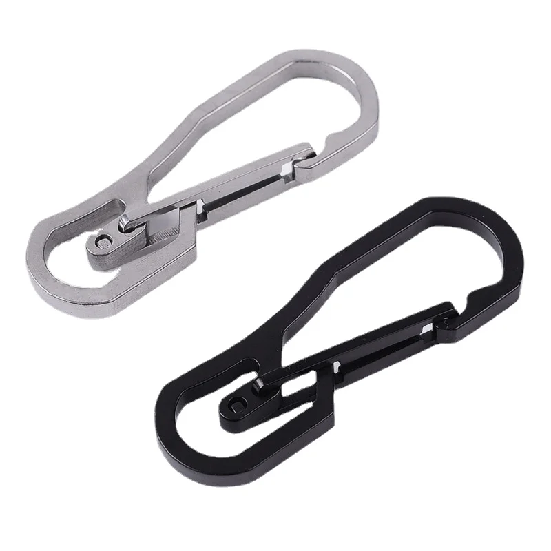 

1 шт. цепочка для ключей простая быстрая подвеска многофункциональная металлическая пряжка для рюкзака для альпинизма цепочка для ключей для автомобиля инструменты для уличного оборудования