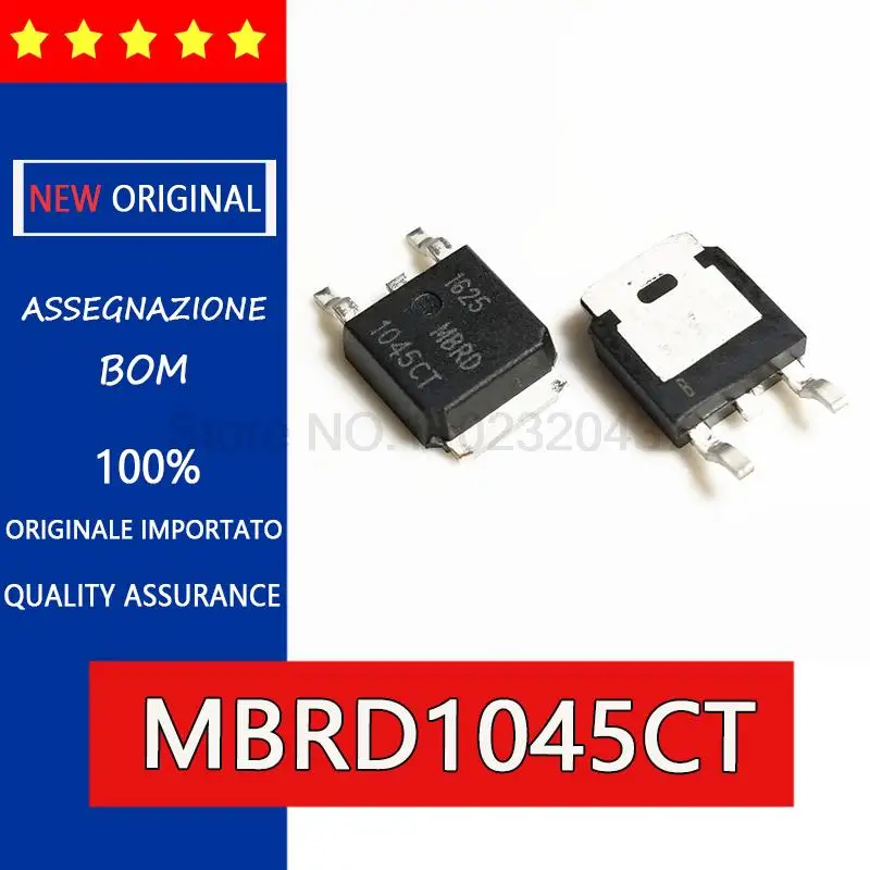 5 шт. MBRD1045 MBRD1045T4G MBRD1045CT B1045G 2045 3045 TO252 TO252 диод Шоттки