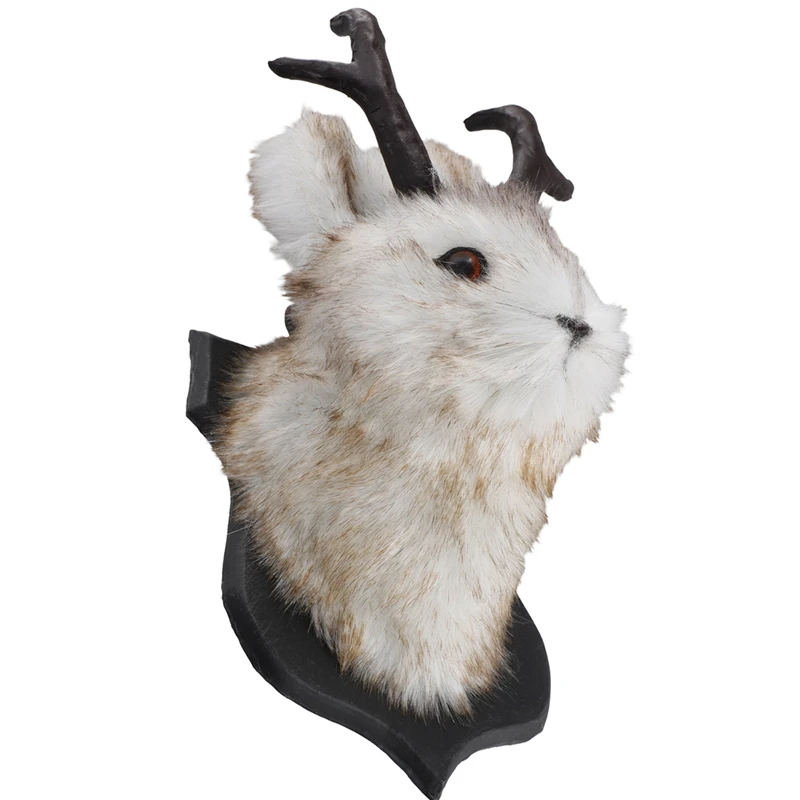 Пасхальный подарок головы кролика рога настенное украшение животные олень