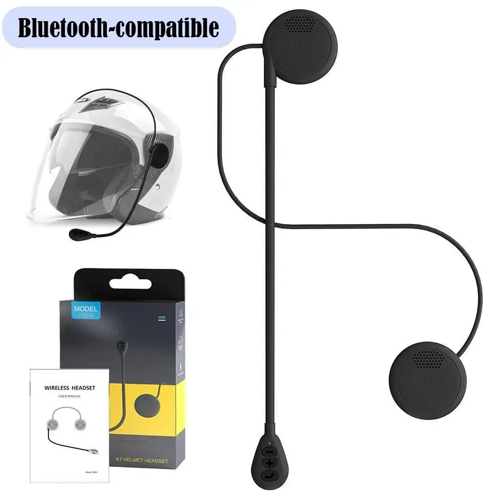 

Bluetooth-гарнитура, беспроводной музыкальный mp3-плеер, все шлемы подходят для мотоцикла, мотоцикла, велосипеда, гарнитура, комплект для звонков