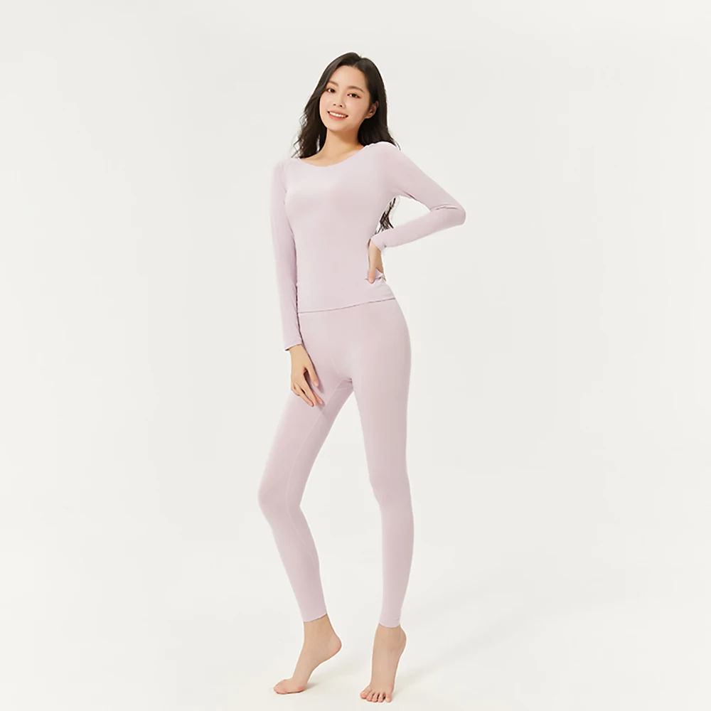 

Winter thermal underwear set bottoming shirt body bear cotton sweater Women