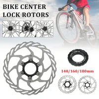 140mm160mm180mm mtb road bike centerlock disc brake rotors heat dissipation cooling hollow pads disk center lock bike parts