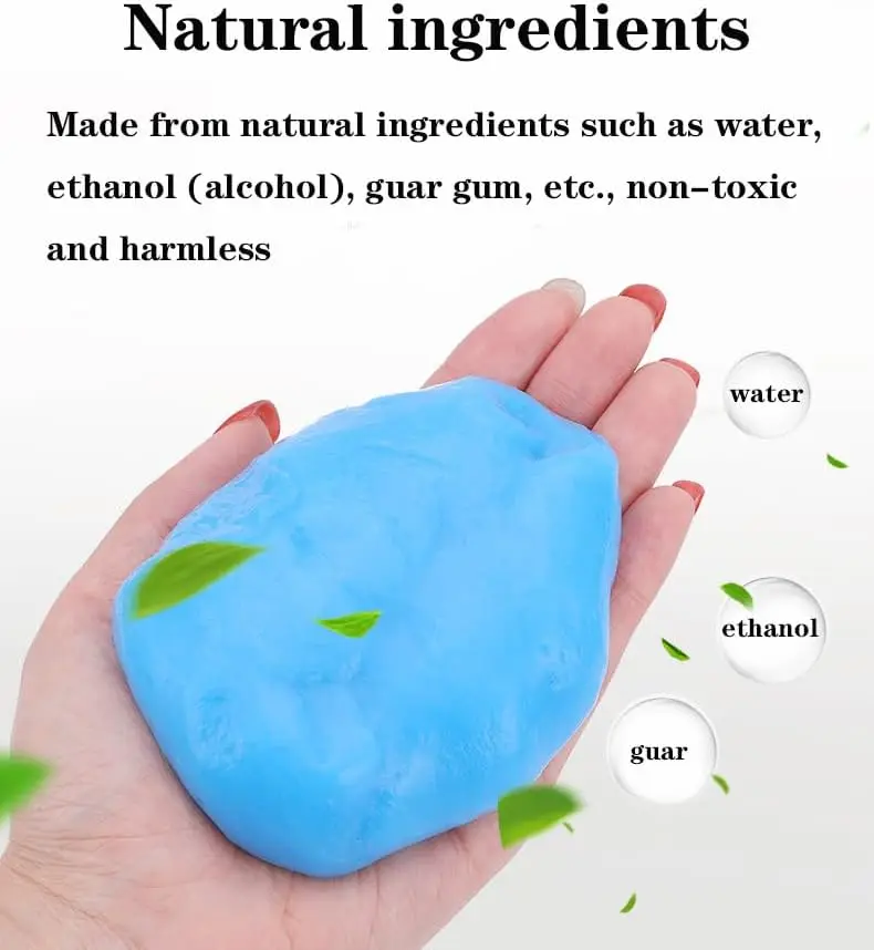 Гель для чистки автомобиля очиститель клавиатуры общий автомобильный от пыли