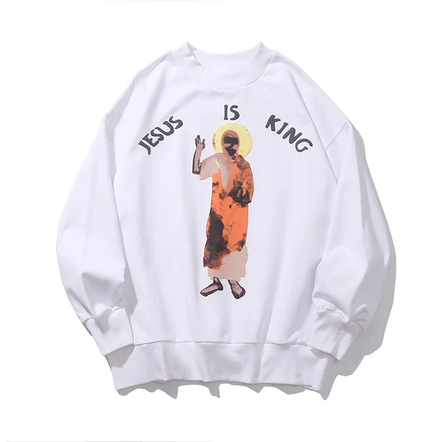 

Autumn Winter Models Black And White West Chicago Limited Jesus Is The King Kanye Surrounding hoodies