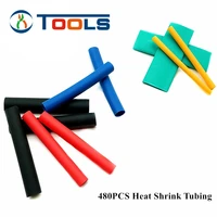 heat shrink tube kit shrinking assorted polyolefin insulation sleeving heat shrink tubing wire cable 8 sizes 21 s