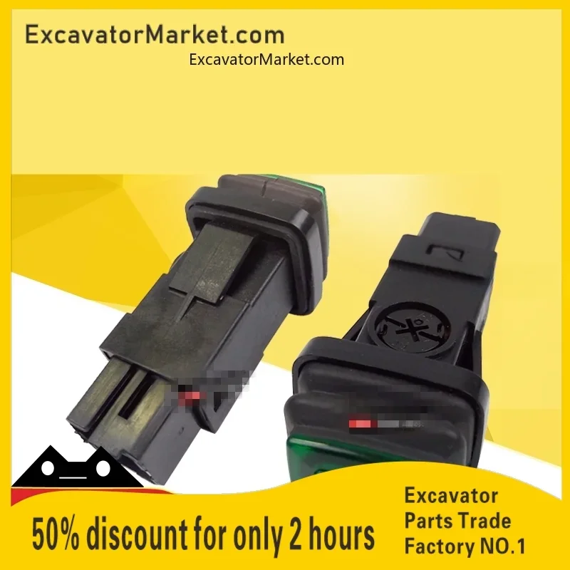 Кнопка кондиционера для KOMATSU PC56-7 переключатель режима P кнопка аксессуары