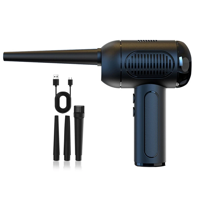 

Очиститель клавиатуры без консервов, Электрическая воздуходувка ABS для офиса, перезаряжаемый беспроводной домашний очиститель