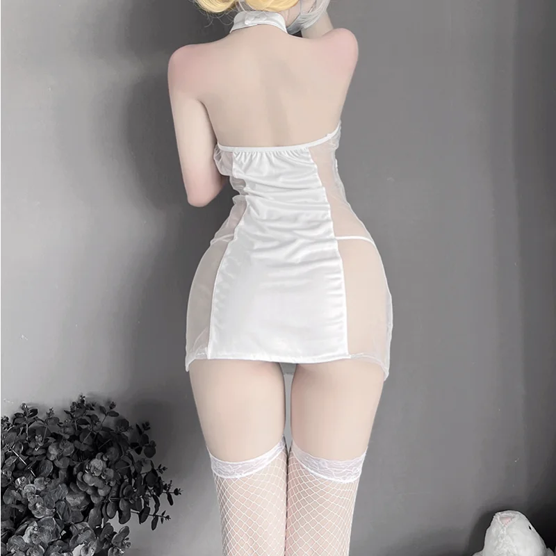 Sexy Nightdress Fish Net Lingerie Bikinis Underwear Sets For Women Sexy Costume Woman Japanese Schoolgirl Outfit Nail Tips Toys