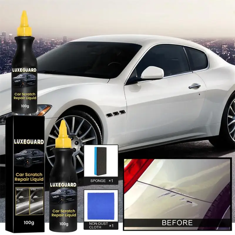 Новая искусственная краска тонкие следы царапины полировка ремонт удаление