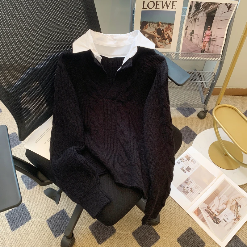 Рисунок 3 - Женская трикотажная рубашка в французском стиле