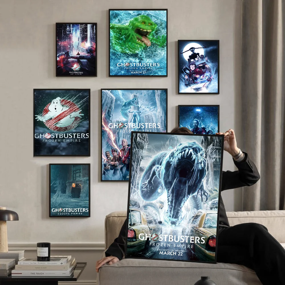 Охотники За Привидениями F-Frozen E-Empire Классический Постер Фильма Наклейка