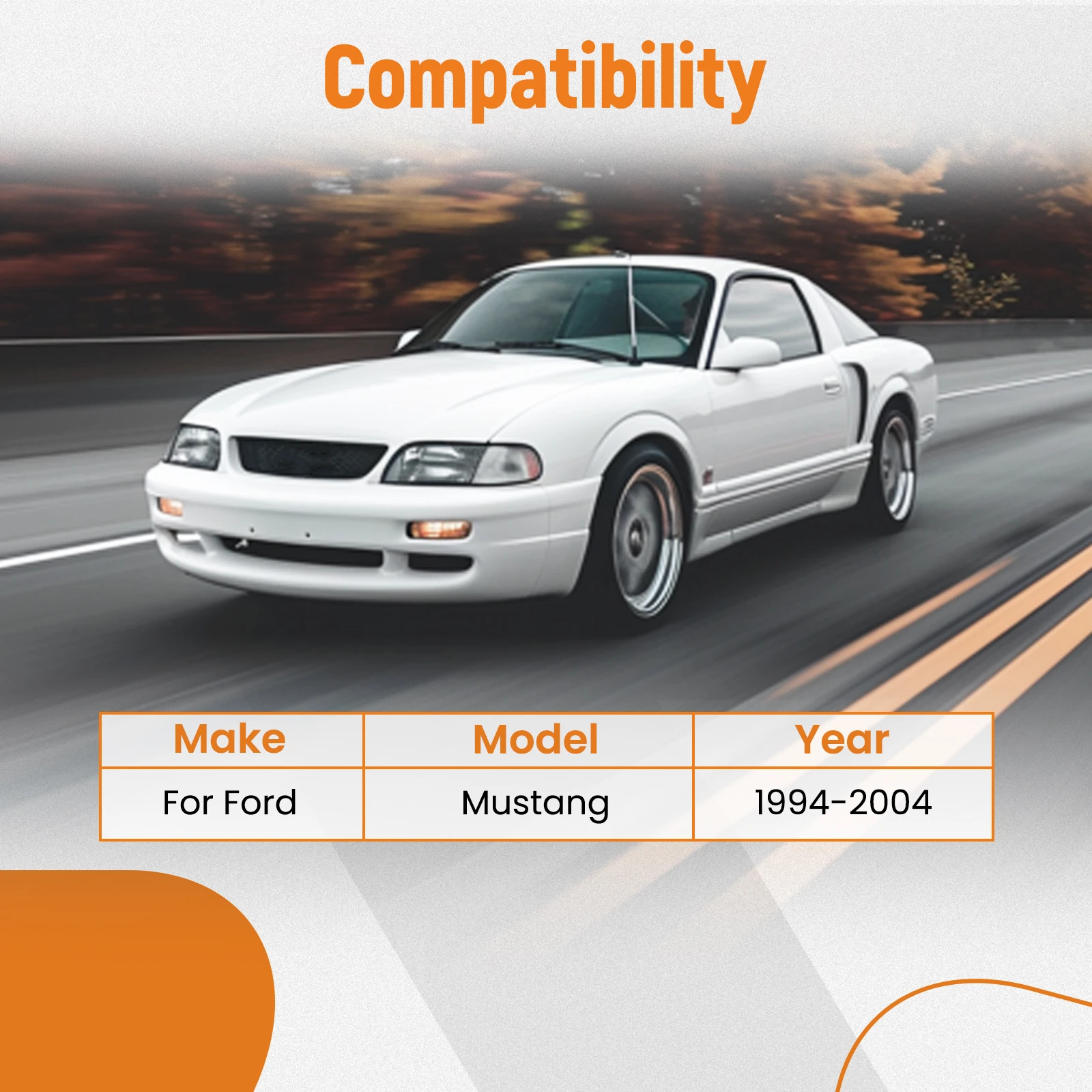 2x передние нижние рычаги управления левой и правой подвеской для Ford Mustang 1994-2004