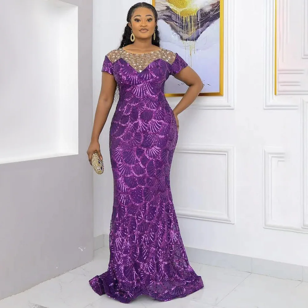 

Африканская одежда, платье подружки невесты для вечеринки, элегантное роскошное платье, вечерние платья для выпускного вечера для женщин ...