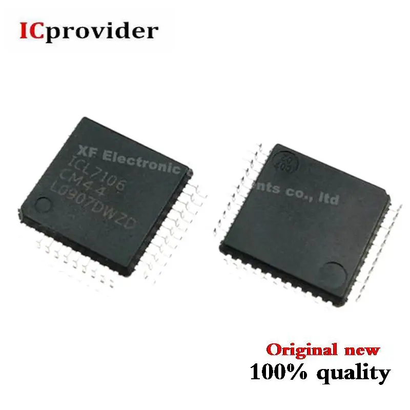 

50 шт. ICL7106CM44 QFP-44 ICL7106CM ICL7106