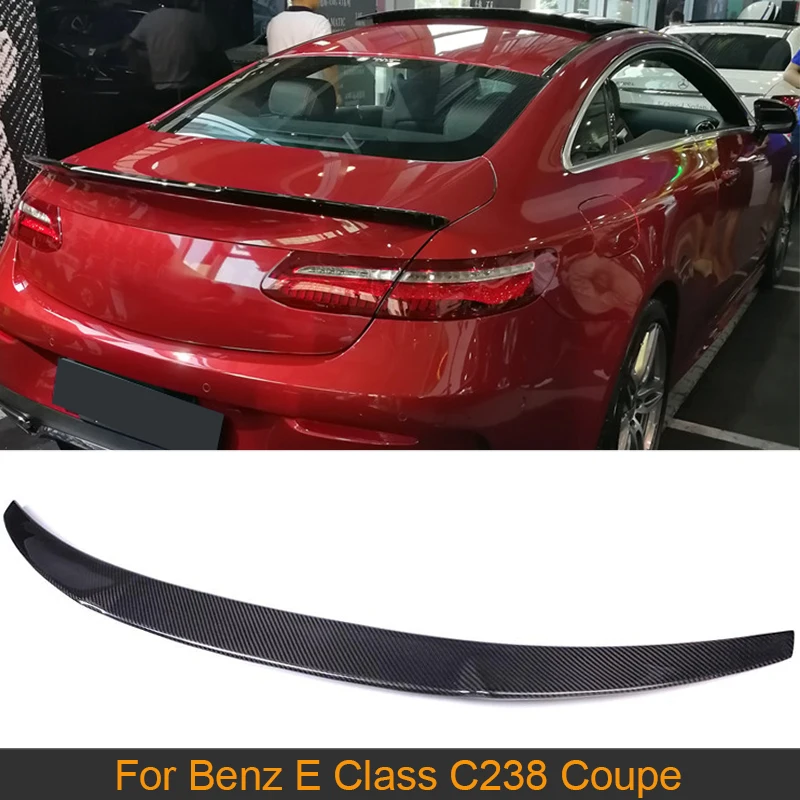 

Carbon Fiber Rear Trunk Spoiler Wing For Mercedes-Benz E Class C238 Coupe 2017 - 2020 Car Rear Trunk Boot Lip Wing Lid Spoiler
