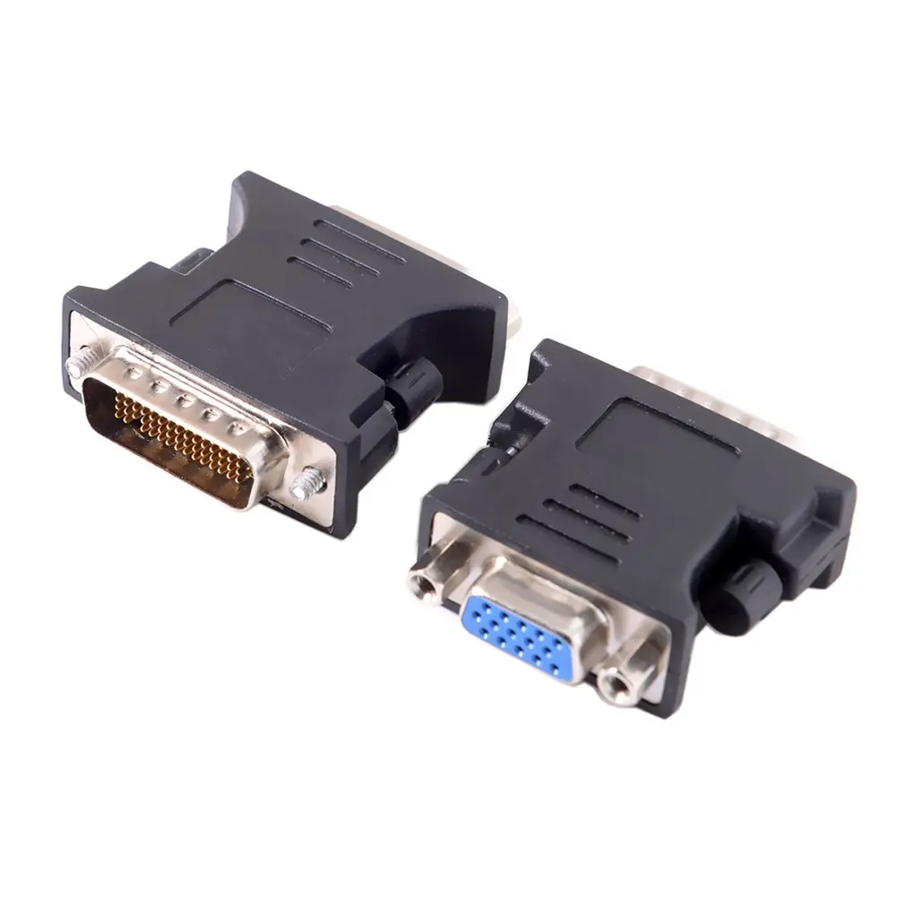 

1 To 1 DMS-59 DMS59 59Pin DVI Male To 1-Port VGA Female Video Y Splitter SHORT Cable 1 PC To 1 MONITOR