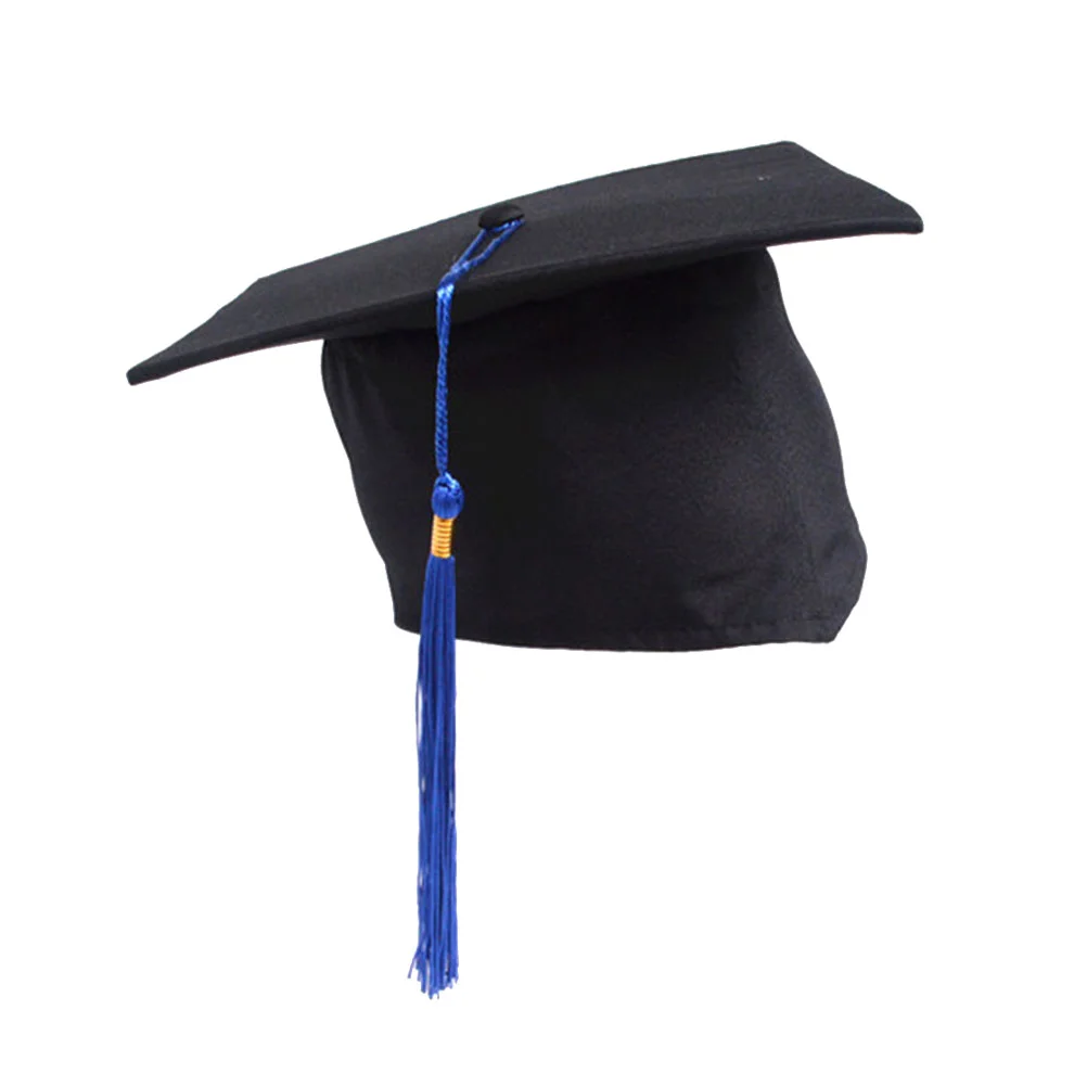 

Graduation Cap Hatgifts Kindergarten Caps Hats Kidsblack Gown Tassels Tassel Preschool Decorations Her Adults Graduated Bachelor