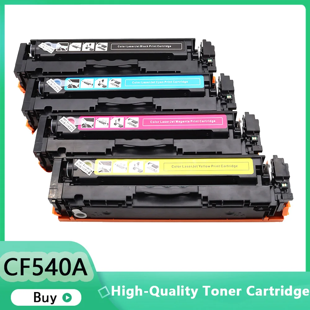 

Compatible for HP 203A CF540A 540a cf540 cf541a cf543a toner cartridge LaserJe Pro M254nw M254dw MFP M281fdw M281fdn M280nw