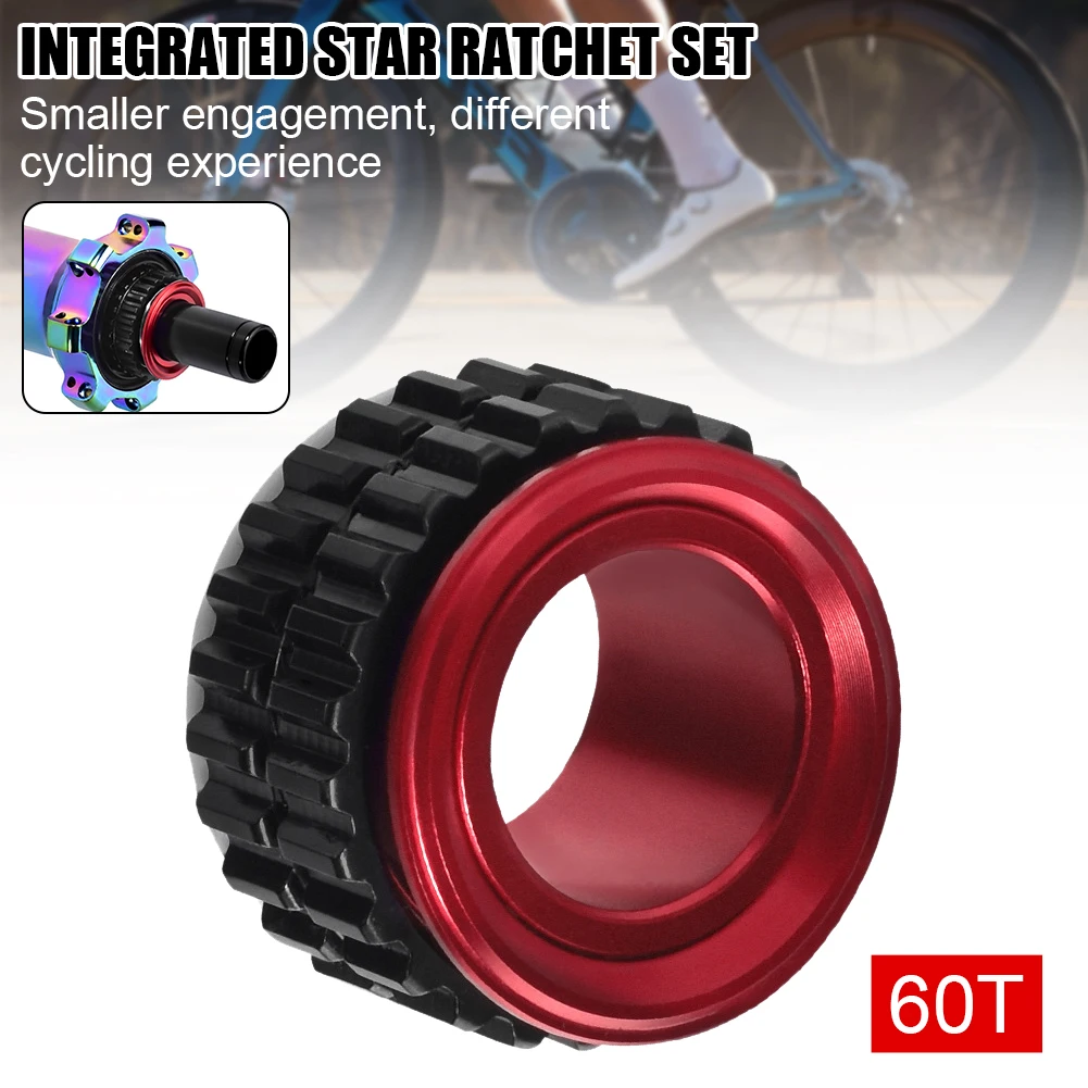 

Bicycle Star 60T Ratchet Bike Hub Service Upgrade Kit 6-degree for DT Swiss 190/240S/340/350/440/540 Hubs Cycling Accessories