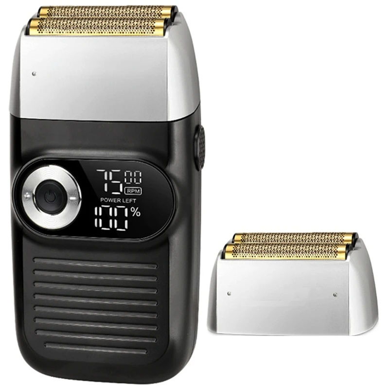 

hair 3-speed shaver beard for men wet dry bald head shaving machine rechargeable set