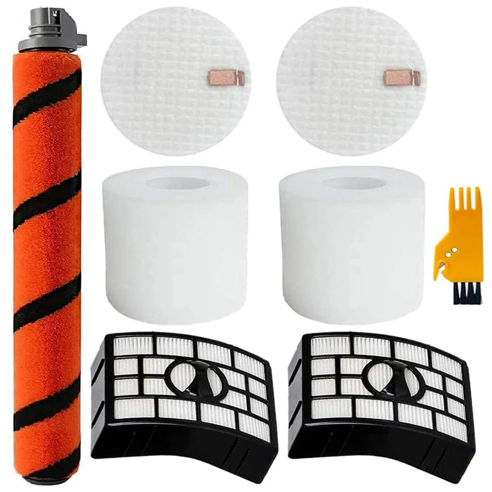 

Replacement Kit Compatible for Shark AZ1000W AZ1002 AX950 AX951 AX952 Vacuum Cleaner with Brush Roller, Hepa Filters