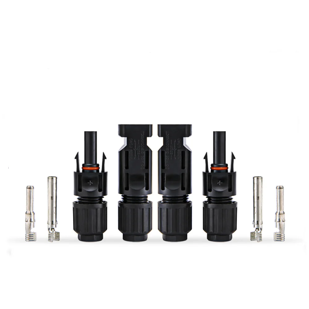 

20/Pair Male and Female PV Connectors Solar Connector CE 30A 1500V DCIP68 for Solar Cable 2.5mm2 4mm2 6mm2 Connect
