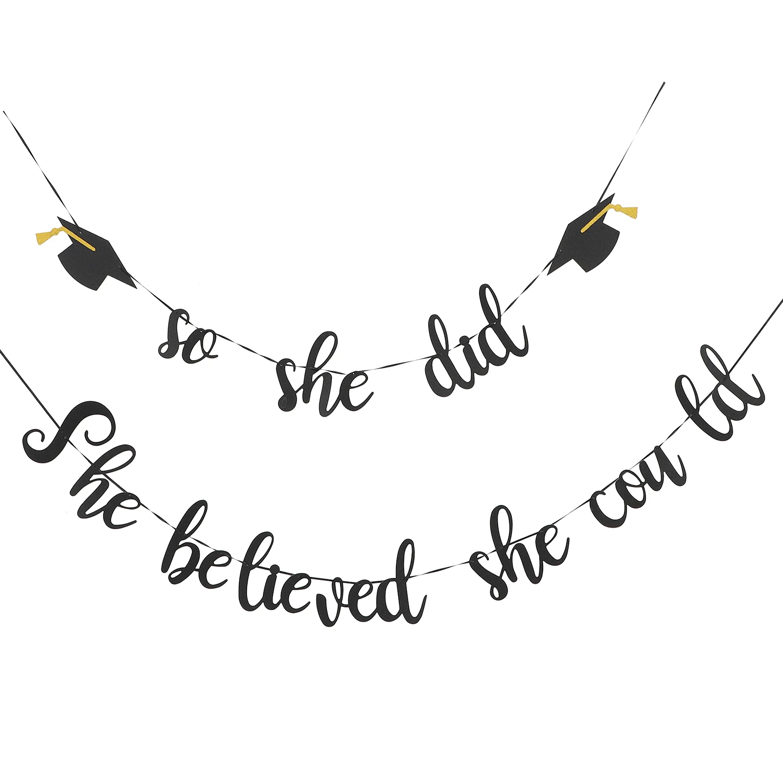 

1 Set Graduation Hanging Banner Graduation Bunting Pendant Party Banner Decor