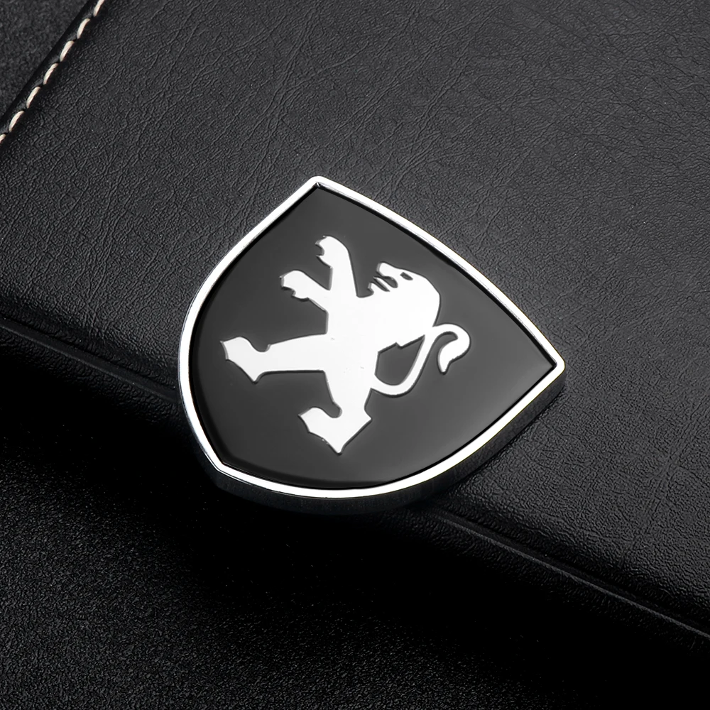 

1 шт. 3D металлические значки багажника автомобиля, окно, боковое крыло, наклейка, украшение для Peugeot 206 207 208 306 307 308 508 106 107 108