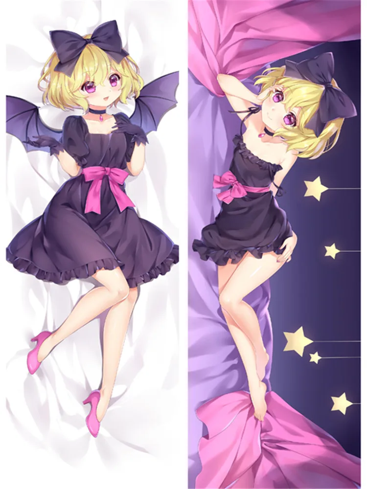 

Anime Dakimakura Pillow Ms.Vampire Who Lives In My Neighbourhood Sophie Elly Hugging Body Pillow Case DIY Custom Pillow Cover