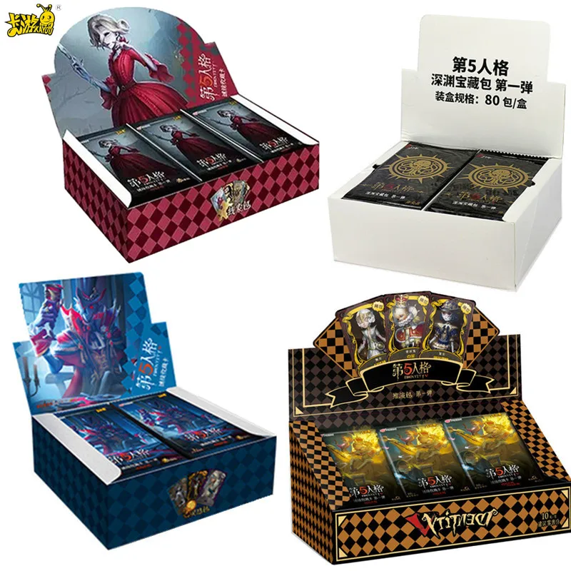 

2022 New Identity V Cards Clue Pack Game Paper Cards Kids Toys Girl Boy Collection Cards Christmas Gift