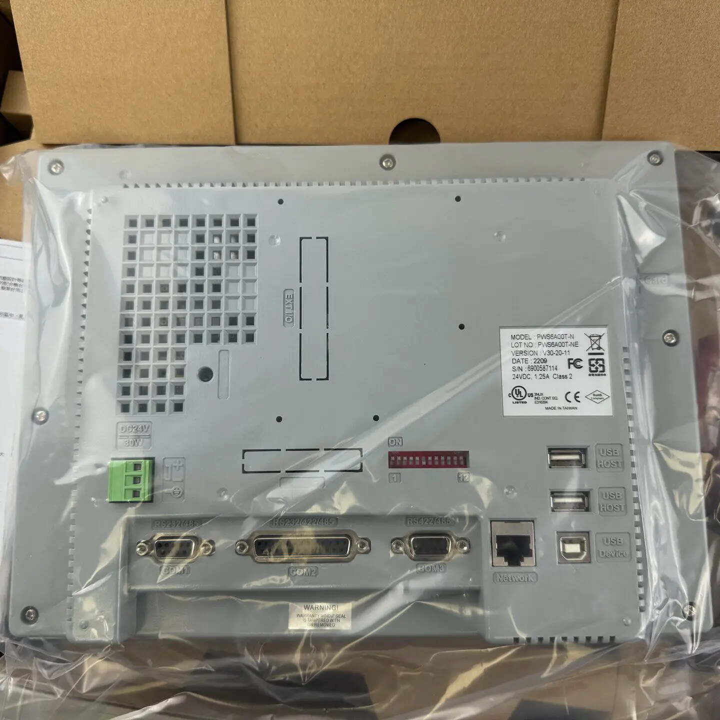 Фото Сенсорный экран HiTech PWS6A00T-P/5610T-S/6600S-S/6700/6710T-P/6800C-P №3