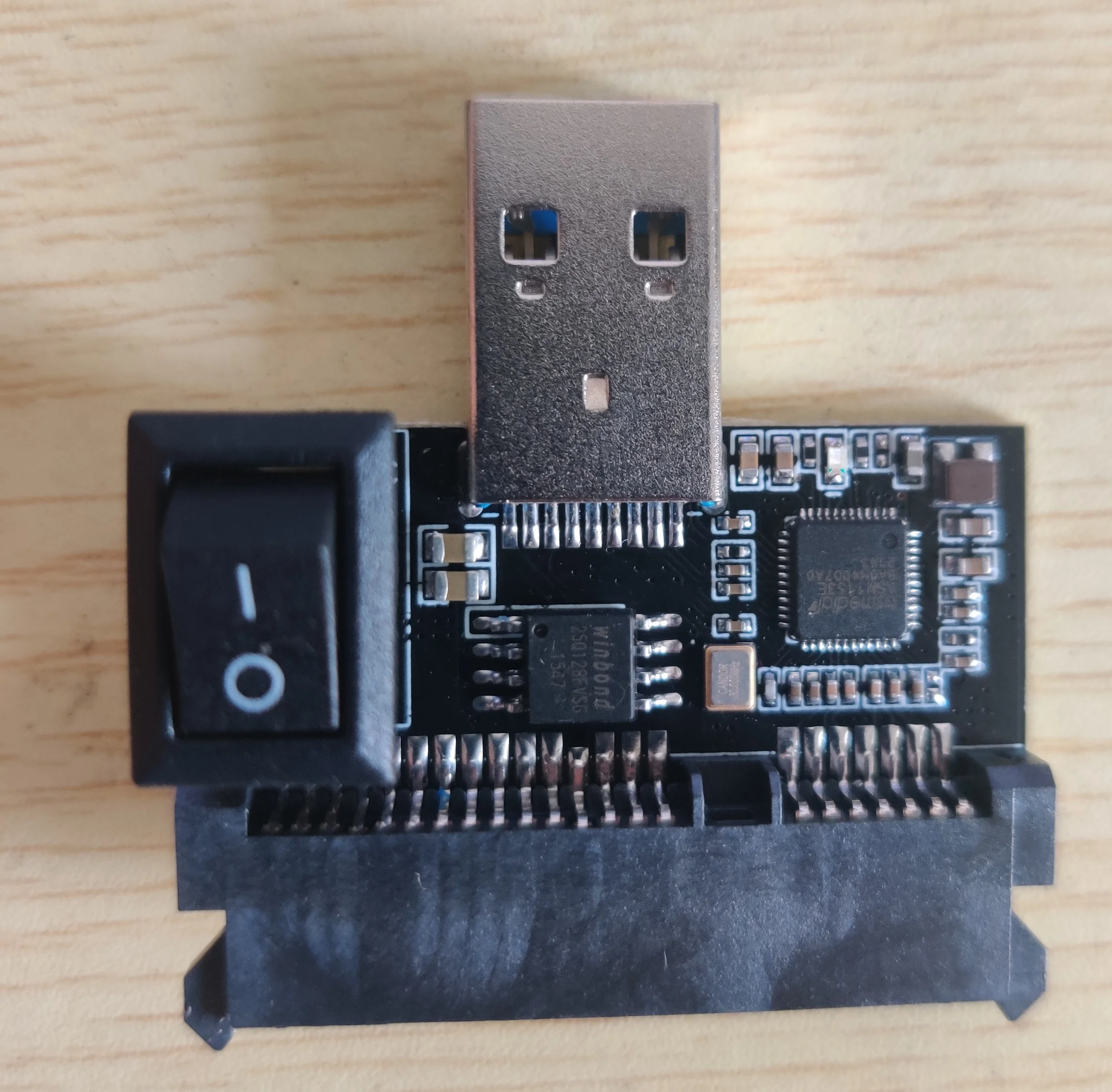 Фото ASM1153E SSD карта, SATA HDD к USB адаптеру, SSD массовое производство ремонтный инструмент №1